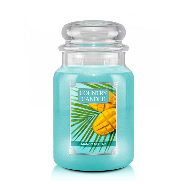 Große Mango Nektar Land Kerze