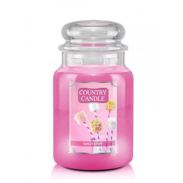 Große Sweet Stuff Country Kerze