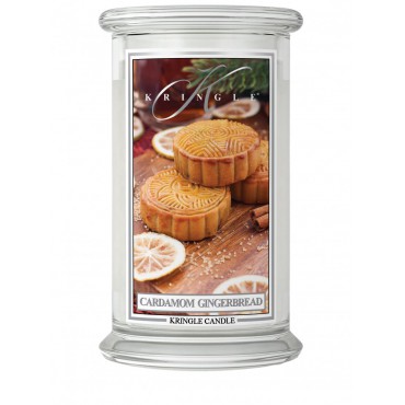 Große Kardamom-Lebkuchen-Kringel-Kerze