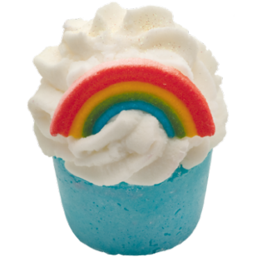 Regenbogen-Creme-Badetörtchen - Bomb Cosmetics