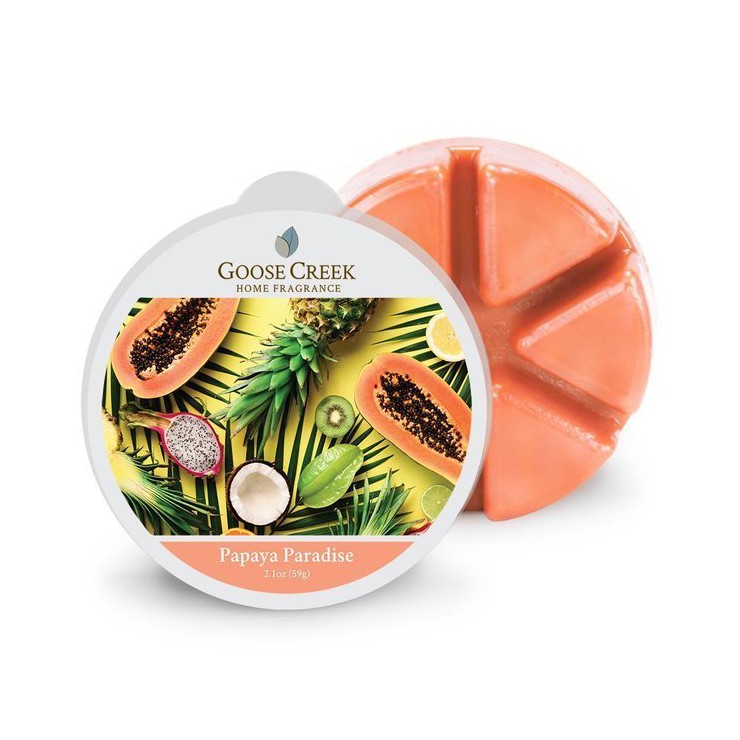Goose Creek Kerze Papaya Paradies Duft Wachs