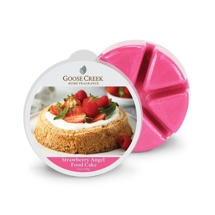 Strawberry Angel Food Cake Duftwachs von Goose Creek Candle