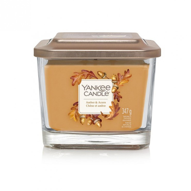 Elevation medium Amber & Acorn Kerze von Yankee Candle Elevation medium Amber & Acorn Kerze von Yankee Candle