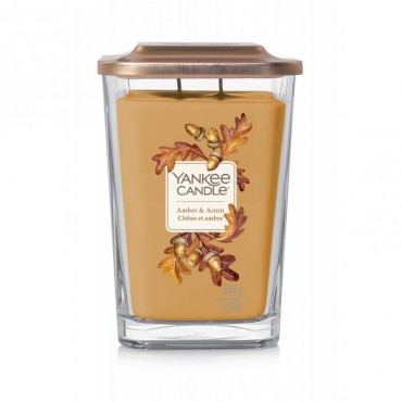 Elevation große Amber & Acorn Kerze von Yankee Candle