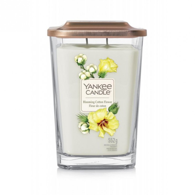 Elevation große Blooming Cotton Flower Kerze von Yankee Candle