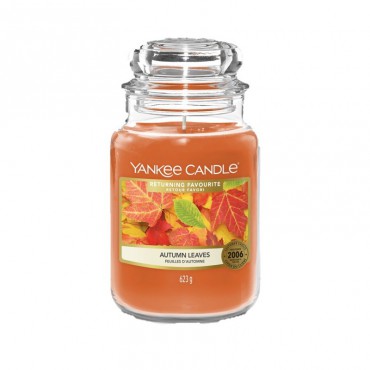 Autumn Leaves große Kerze von Yankee Candle