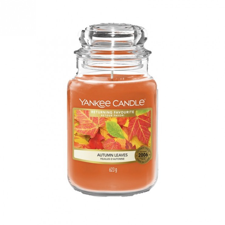 Autumn Leaves große Kerze von Yankee Candle