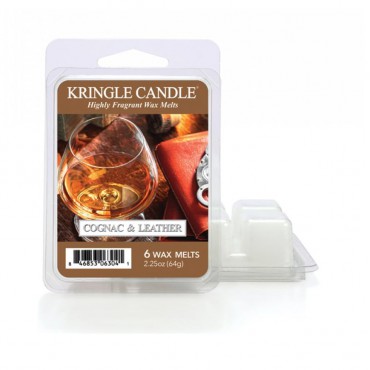 Cognac & Leder Duftwachs von Kringle Candle