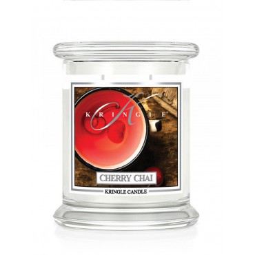 Medium Cherry Chai Kringle Kerze