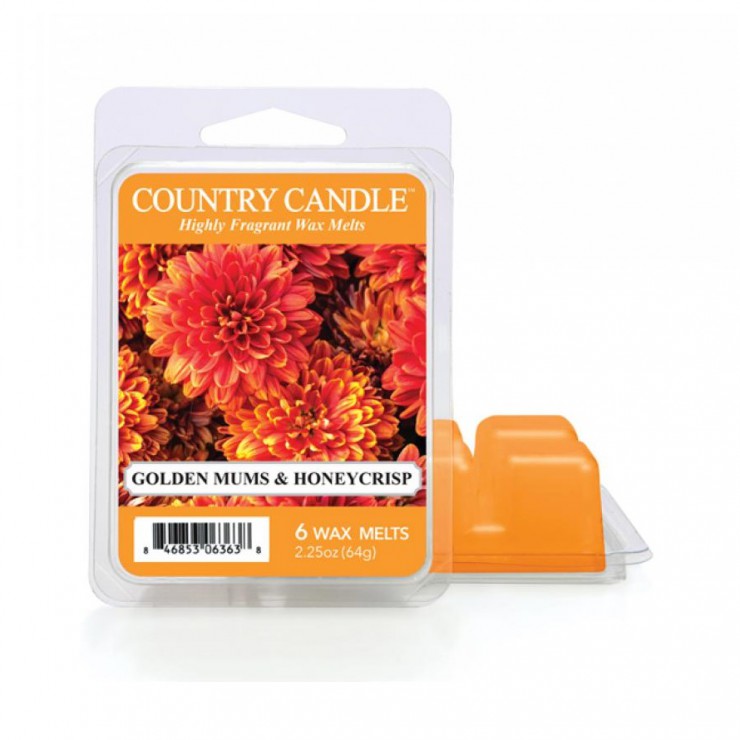 Golden Mums & Honeycrisp Country Candle Duftwachs