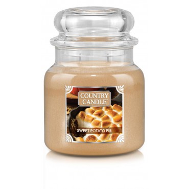 Medium Süßkartoffelkuchen Land Kerze