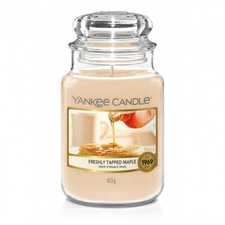 Große Kerze Freshly Tapped Maple von Yankee Candle