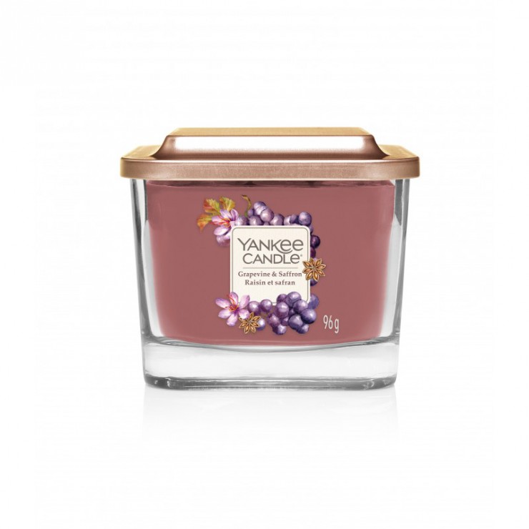 Elevation kleine Grapevine & Safran Kerze von Yankee Candle