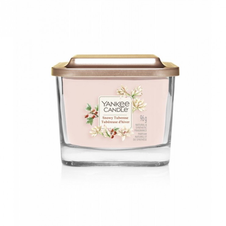 Elevation kleine Snowy Tuberose Kerze Yankee Candle