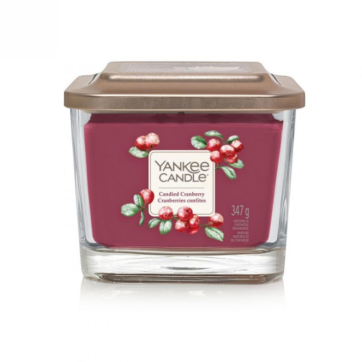 Elevation mittel Candied Cranberry Yankee Kerze
