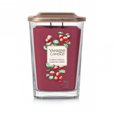 Elevation große Kerze Candied Cranberry Yankee Candle