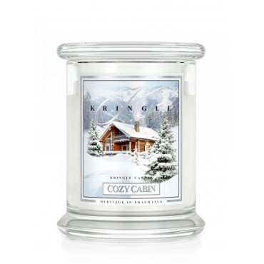 Medium Cozy Cabin Kringle Kerze
