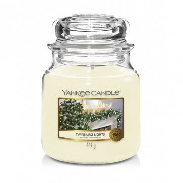 Medium Twinkling Lights Yankee Kerze
