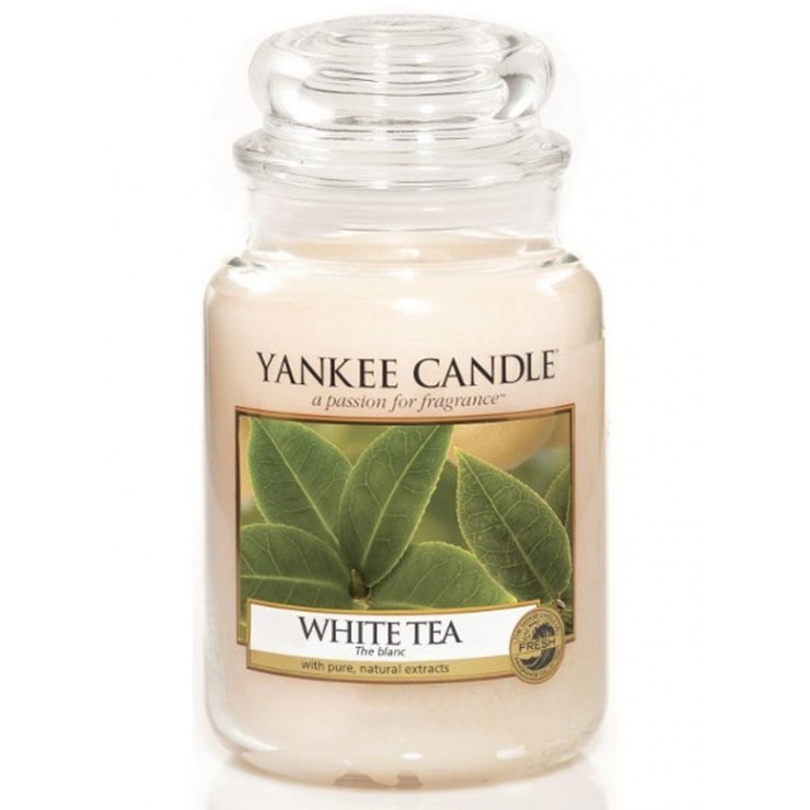 Große White Tea Kerze von Yankee Candle