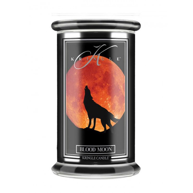 Große Blutmond-Kringelkerze