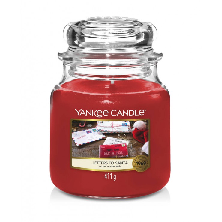 Letters To Santa mittelgroße Kerze Yankee Candle