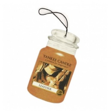 Autoglas Leder Yankee Candle