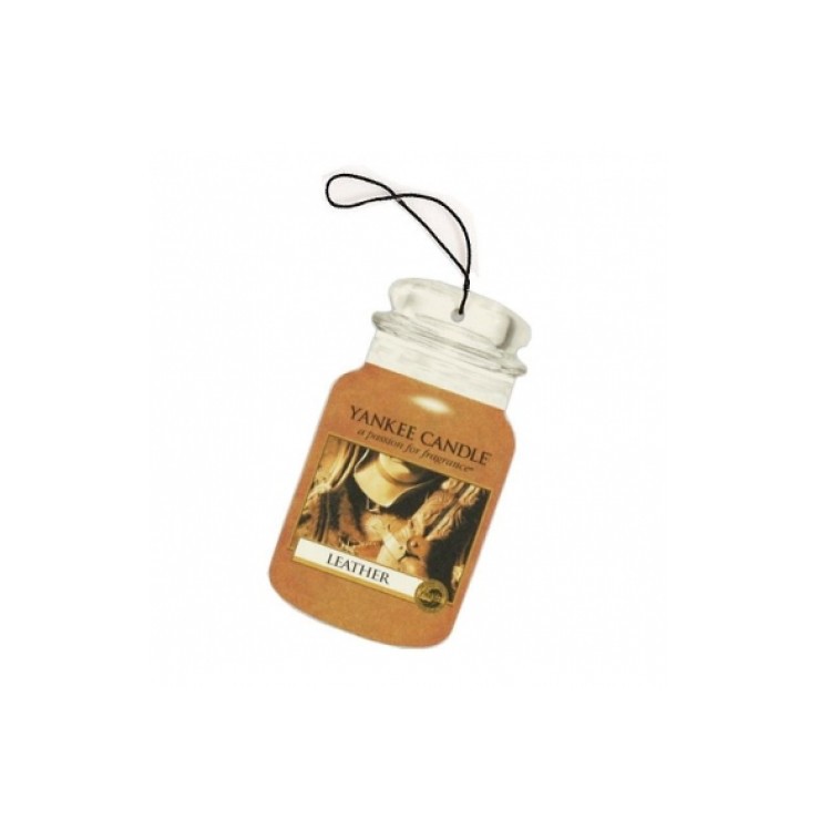 Autoglas Leder Yankee Candle