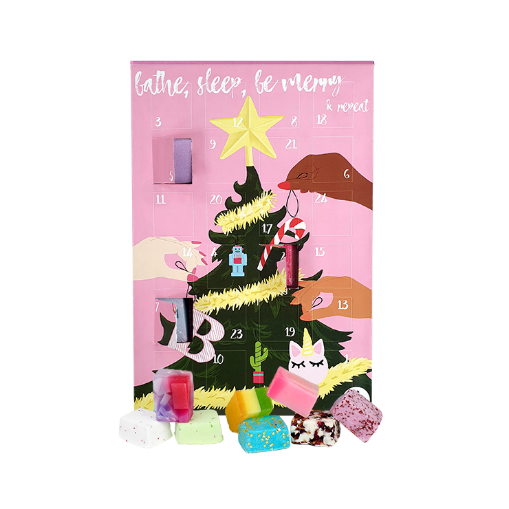 Bathe,Sleep,Be Merry & Repeat Bomb Cosmetics Geschenkset