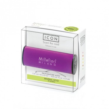 Car Icon Classic Mineral Gold Auto-Lufterfrischer Millefiori Milano