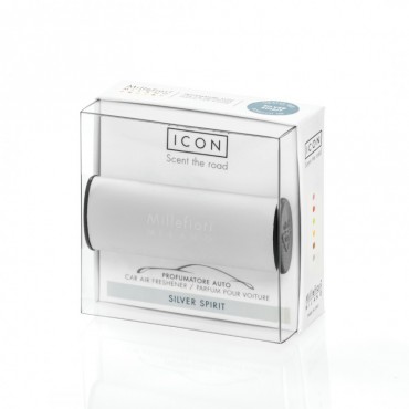 Auto Icon Classic Silver Spirit Auto Lufterfrischer Millefiori Milano