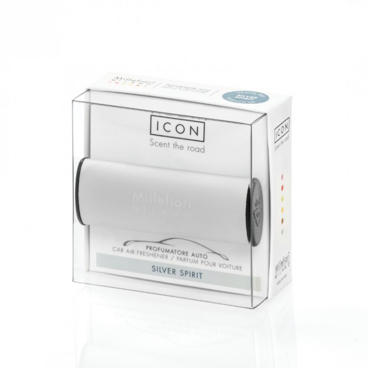 Auto Icon Classic Silver Spirit Auto Lufterfrischer Millefiori Milano