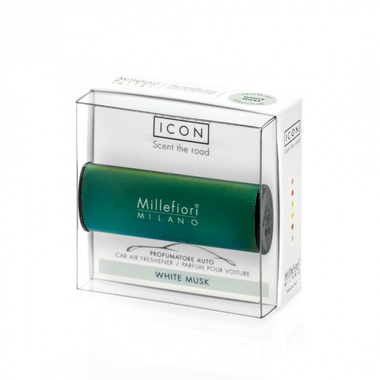 Car Icon Classic White Musk Millefiori Milano Auto-Lufterfrischer