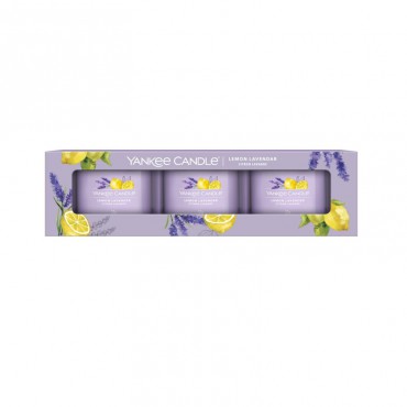 Yankee Candle mini 3er Pack Zitrone Lavendel Kerze
