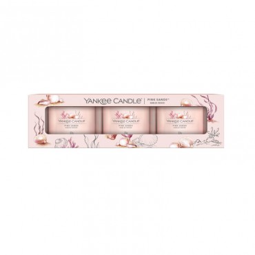 Mini 3er Pack Pink Sands Kerze Yankee Candle