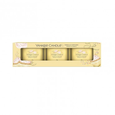 Yankee Candle Mini 3er Pack Vanille Cupcake Kerze