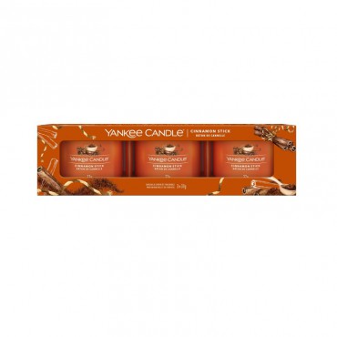 Mini 3er Pack Zimtstange Kerze Yankee Candle
