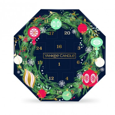 Countdown bis Weihnachten - Yankee Candle Adventskalender mit Kränzen