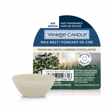 Twinkling Lights Wachs von Yankee Candle