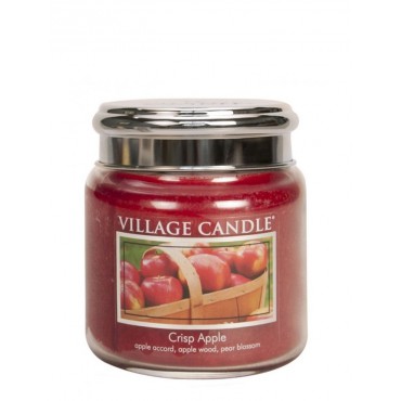 Medium Crisp Apple Village Kerze