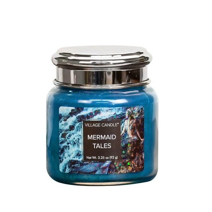 Kleine Mermaid Tales Village Kerze