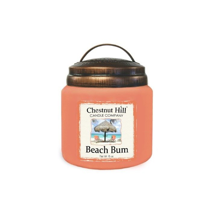 Große Beach Bum Chestnut Hill Kerze
