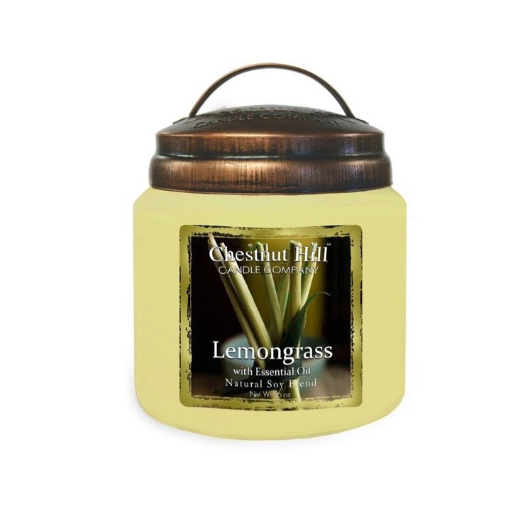 Große Lemongrass Chestnut Hill Kerze