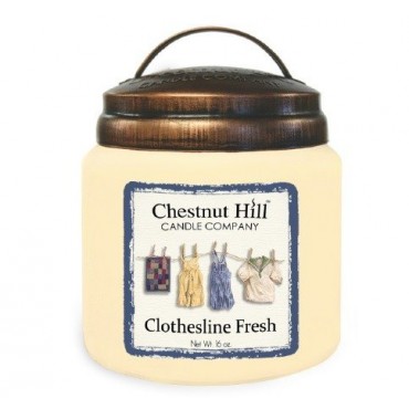 Große Wäscheleine Fresh Chestnut Hill Kerze