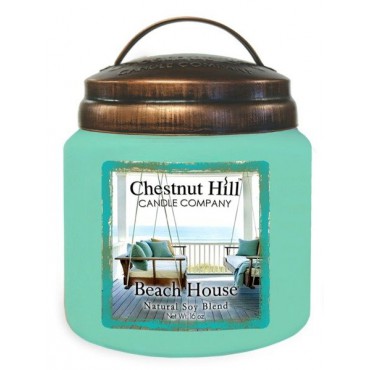 Große Strandhaus Pfütze Chestnut Hill Kerze