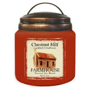 Großes Bauernhaus Chestnut Hill Kerze