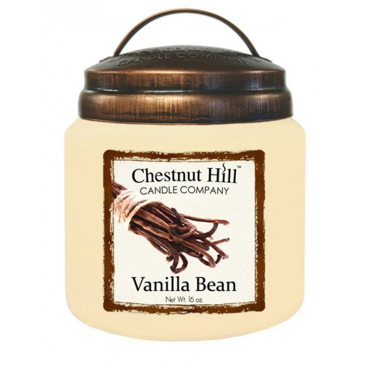 Große Vanille-Bohne Chestnut Hill Kerze