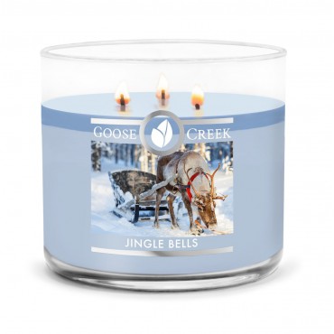 Becher Jingle Bells Goose Creek Kerze