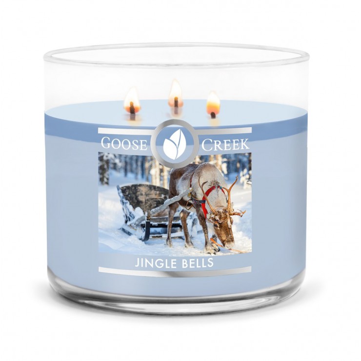 Becher Jingle Bells Goose Creek Kerze