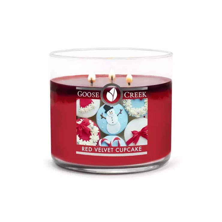 Becher Red Velvet Cupcake Goose Creek Kerze