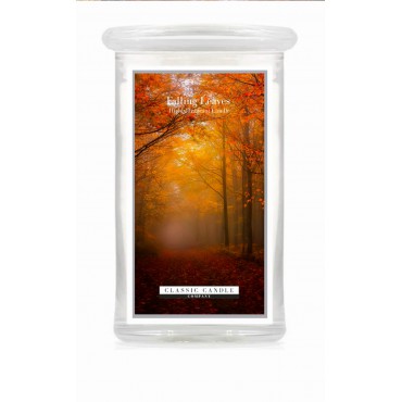 Große Kerze Falling Leaves Classic